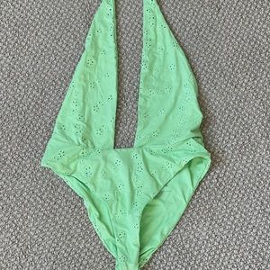Frankie’s Bikini Mint Green Roma One Piece